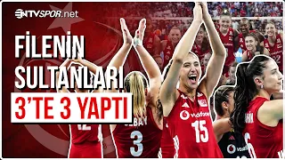 Turkish Women's National Volleyball Team Secures a Clear Victory Against Hungary: They Didn't Giv...
