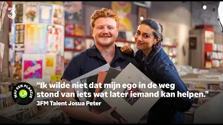 3FM Talent Josua Peter laat je voelen wat woorden soms niet kunnen uitdrukken | NPO 3FM