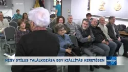 Négy stílus találkozása egy kiállítás keretében
