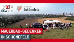 65 Jahre nach Mauerbau - Gedenken des Landes Brandenburg auf dem Sky Point Schönefeld
