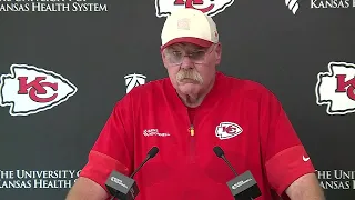 Chiefs head coach Andy Reid talks ahead of primetime matchup against Colts