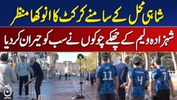 Prince William Plays Cricket | Joe Root | Brian Lara | Earthshot Prize - Aaj Digital
