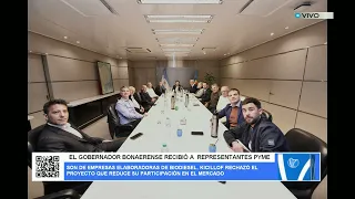 BUENOS AIRES GOVERNOR MEETS WITH SME REPRESENTATIVES