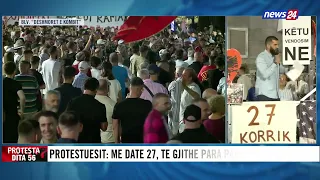 Protestuesi i gris dokumentin e “Besës” poshtë zyrës kryeministrit: Je 28 vite me vonesë