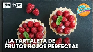 Learn how to make a delicious red berry tart with Pisu