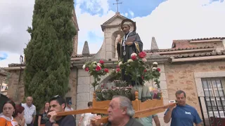 Gargantilla del Lozoya wraps up its festivities to the rhythm of the dulzaina