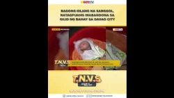 Bagong-silang na sanggol, natagpuang inabandona sa gilid ng bahay sa Davao City