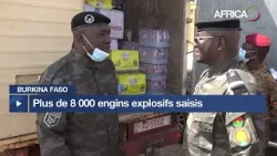 Burkina Faso : plus de 8 000 engins explosifs saisis par la Douane