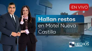 Alleged human remains found at the Motel Nueva Castilla #HechosMeridiano (07/26/20)