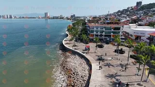 ¡Increíble Vista Aérea del Desfile del 16 de Septiembre en Puerto Vallarta! | TV Mar