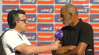 Οι δηλώσεις του Σωκράτη Οφρυδόπουλου μετά το Nίκη Βόλου - ΑΕΛ