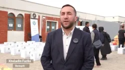 100 familje në Prishtinë përfitojnë pako ushqimore dhe një thas miell