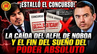 JOSÉ DE LA GASCA ADMITE QUE SU CANDIDATURA "YA NO TIENE ARREGLO" Y SE LE REBELA A NOBOA