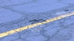 Central Arkansas potholes bring spike in tire damage, repairs