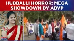 Hubballi Case: ABVP Protests Outside Karnataka's Home Minister Residence, Protesters Detained