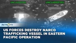 US SOUTHCOM Strikes Alleged Narco Trafficking Vessel in Eastern Pacific