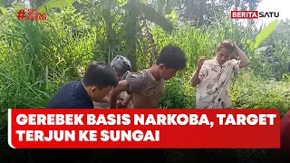 Menyamar Jadi Pembeli, Polisi Gerebek Basis Narkoba di Medan #BeritasatuPagi