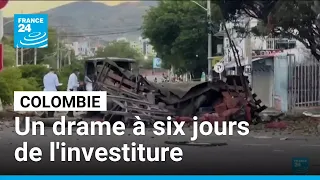 Colombie : au moins 14 blessés dans l'explosion d'un camion piégé • FRANCE 24