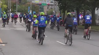 Cyclists ride in New Haven to support cancer research