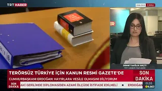 Terörsüz Türkiye için kanun Resmi Gazete'de