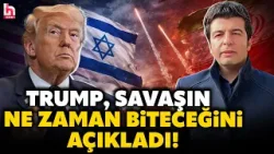 TRUMP'TAN SICAK AÇIKLAMA! Savaşın bitişi için oval ofiste net tarih verdi! Hüseyin Günay anlattı!