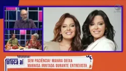 Maiara deixa Maraisa SEM PACIÊNCIA durante entrevista