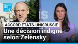 Accord entre Trump et Poutine, Zelensky dénonce une décision "indigne" • FRANCE 24