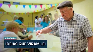 Senate workshop teaches seniors how to turn ideas into bills
