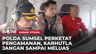 South Sumatra Police Deploy Personnel to Prevent Forest and Land Fires from Spreading | Main News