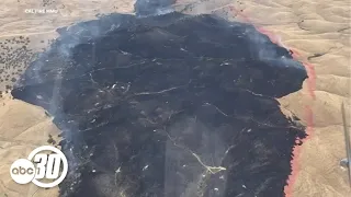 Fire crews make significant progress on 'Van Fire' in Mariposa County