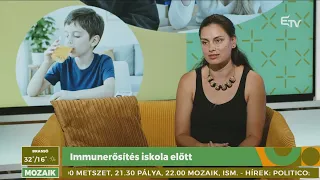 Immunerősítés iskola előtt – Rendelő a Mozaikban