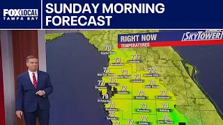 Tampa weather | Sunday morning forecast