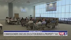Guilford County commissioners discuss education bonds, property tax