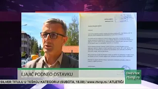 LJAJIĆ PODNEO OSTAVKU