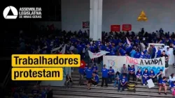COPASA | Trabalhadores protestam contra proposta de privatização