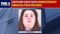 Женщина арестована после проведения сыну ненужных медицинских процедур.