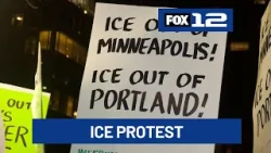 Protests continue at Portland’s ICE building after deadly shooting in Minneapolis Protests continue at Portland’s ICE building after deadly shooting in Minneapolis