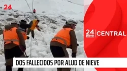 Dos fallecidos por alud de nieve en El Teniente | 24 Horas TVN Chile