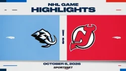 NHL Highlights | Mammoth vs. Devils - October 6, 2026