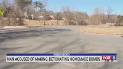 Greensboro Police Department gives update after man arrested for possessing explosives
