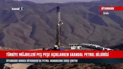 Türkiye Müjdeleri Peş Peşe Açıklarken Skandal Petrol Bildirisi