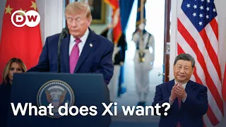 Trump rolls out the red carpet for Xi. But who holds the leverage? | DW News
