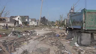 Nearly one month after tornado, Menasha residents continue working to rebuild