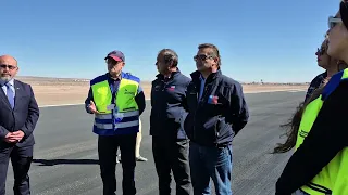 Work progresses to reinforce security at El Loa Aerodrome