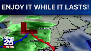 Perfect stretch ahead before rain returns | Massachusetts weather forecast