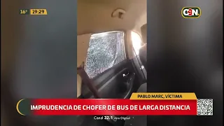 Driver reports reckless behavior by long-distance bus operator