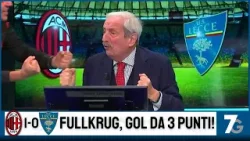 DIRETTA STADIO MILAN LECCE 1-0: CRUDELI SCATENATO IN STUDIO!