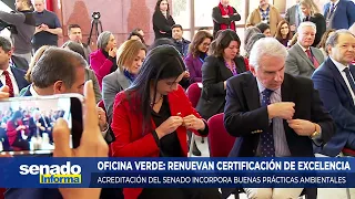 Green Office: Excellence Certification Renewed | Senate Reports