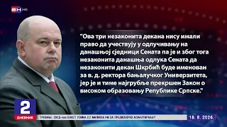 Dodikov kum Škrbić v.d. rektora Univerziteta u Banjaluci: Da li je imenovan po zakonu?!