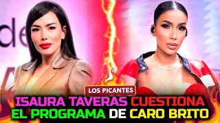 Isaura Taveras cuestiona el programa de Caro Brito | VIVE EL ESPECTÁCULO